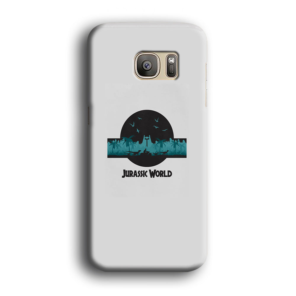 Jurassic World White Milk Samsung Galaxy S7 Edge Case