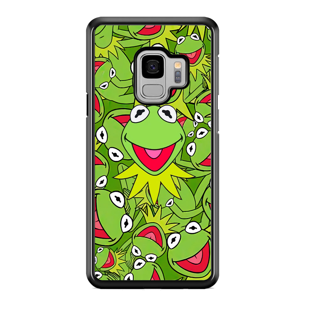 Kermit Frog Smile Block of Smile Samsung Galaxy S9 Case Default Title