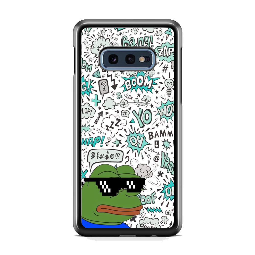 Kermit Frog like Boss Samsung Galaxy S10E Case