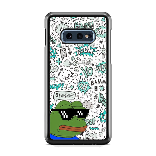 Kermit Frog like Boss Samsung Galaxy S10E Case