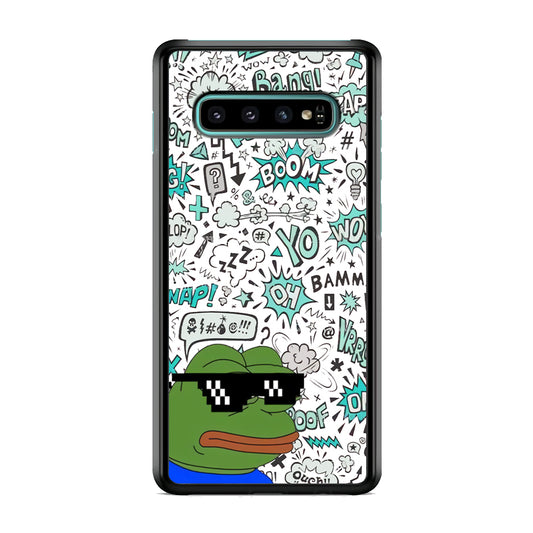 Kermit Frog like Boss Samsung Galaxy S10 Plus Case