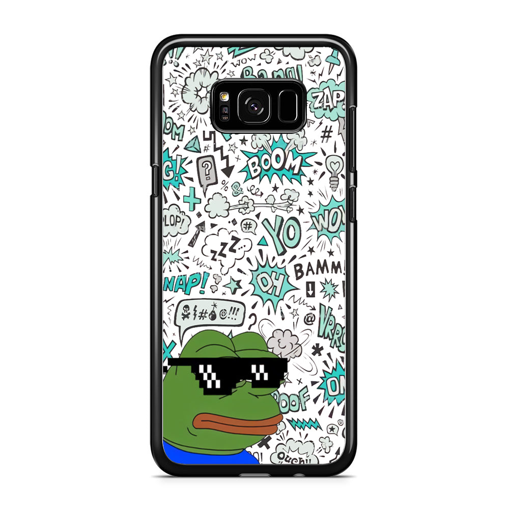 Kermit Frog like Boss Samsung Galaxy S8 Case