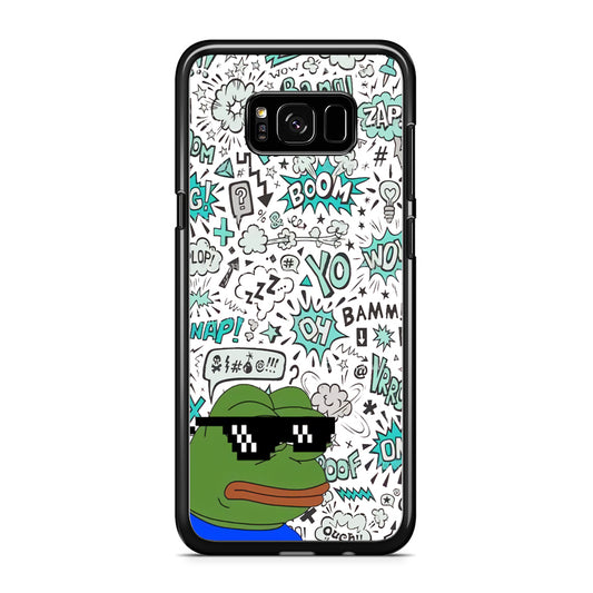 Kermit Frog like Boss Samsung Galaxy S8 Case