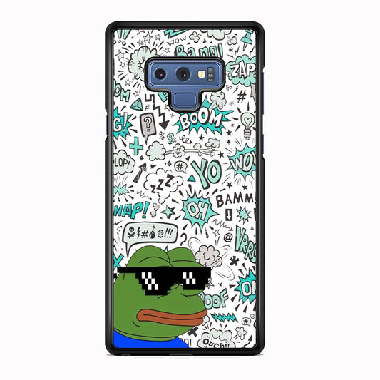 Kermit Frog like Boss Samsung Galaxy Note 9 Case