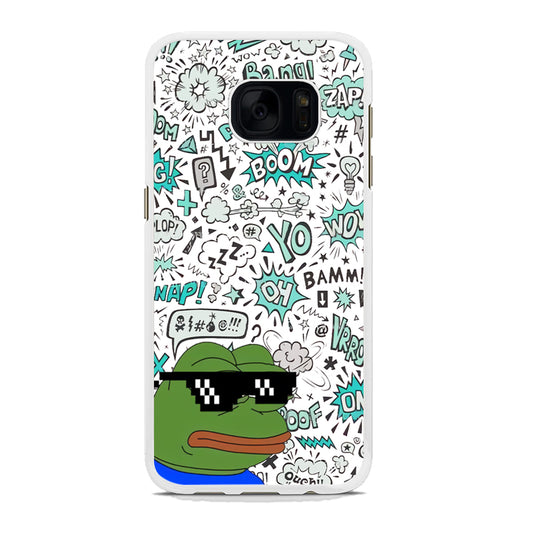 Kermit Frog like Boss Samsung Galaxy S7 Edge Case