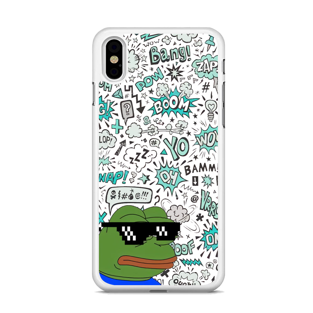 Kermit Frog like Boss iPhone X Case