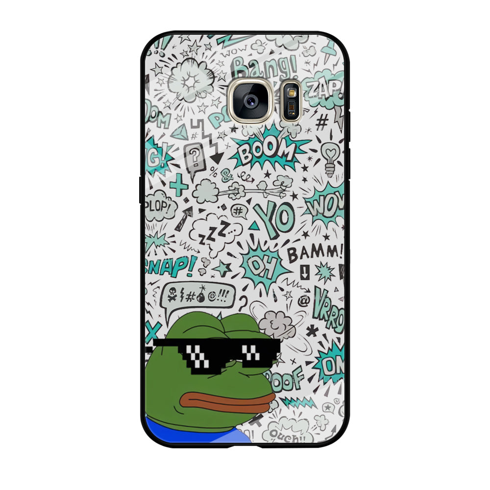 Kermit Frog like Boss Samsung Galaxy S7 Case