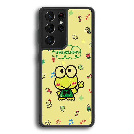 Keroppi Plesure at The Garden Samsung Galaxy S21 Ultra Case - Carneyforia