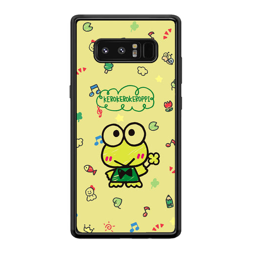 Keroppi Plesure at The Garden Samsung Galaxy Note 8 Case