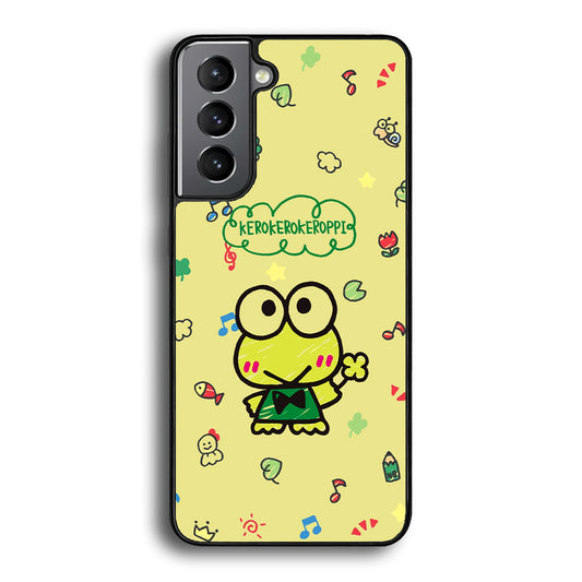 Keroppi Plesure at The Garden Samsung Galaxy S21 Plus Case - Carneyforia