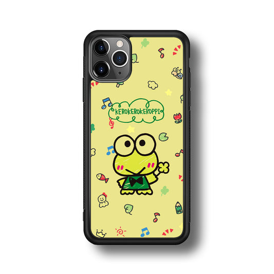 Keroppi Plesure at The Garden iPhone 11 Pro Max Case