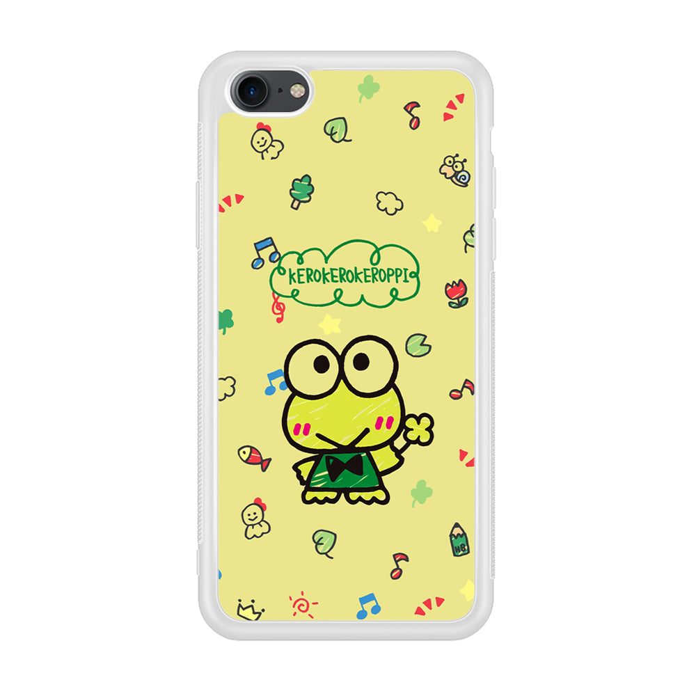 Keroppi Plesure at The Garden iPhone 8 Case