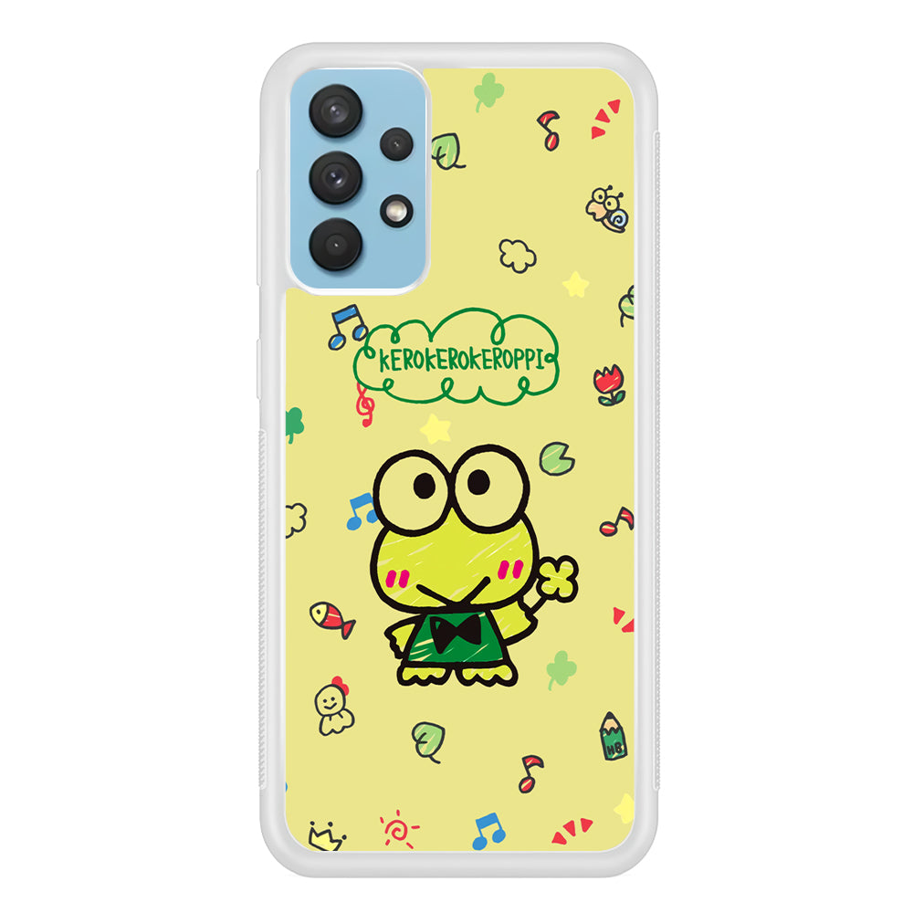 Keroppi Plesure at The Garden Samsung Galaxy A32 Case