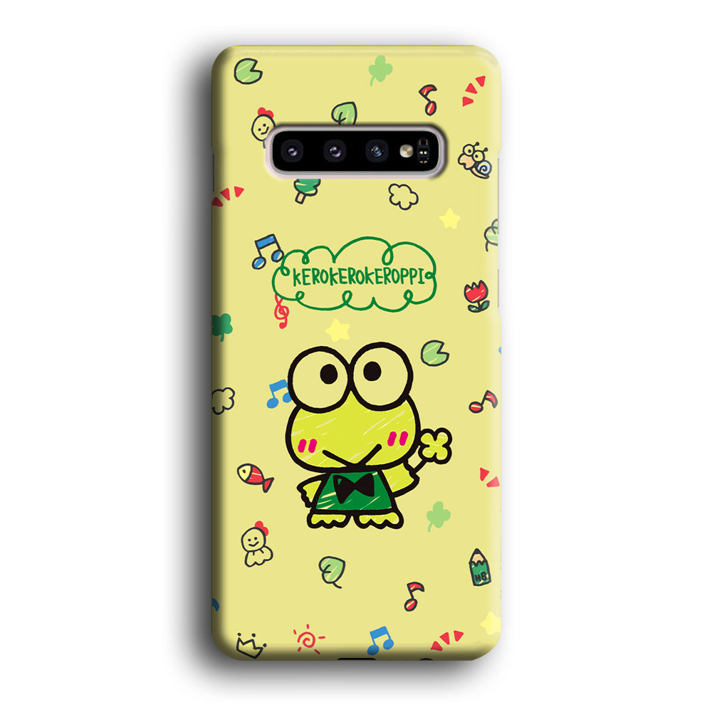 Keroppi Plesure at The Garden Samsung Galaxy S10 Case