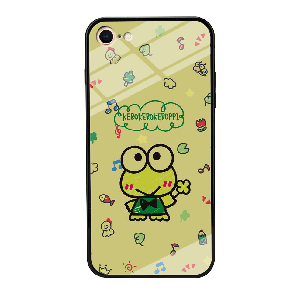 Keroppi Plesure at The Garden iPhone 8 Case