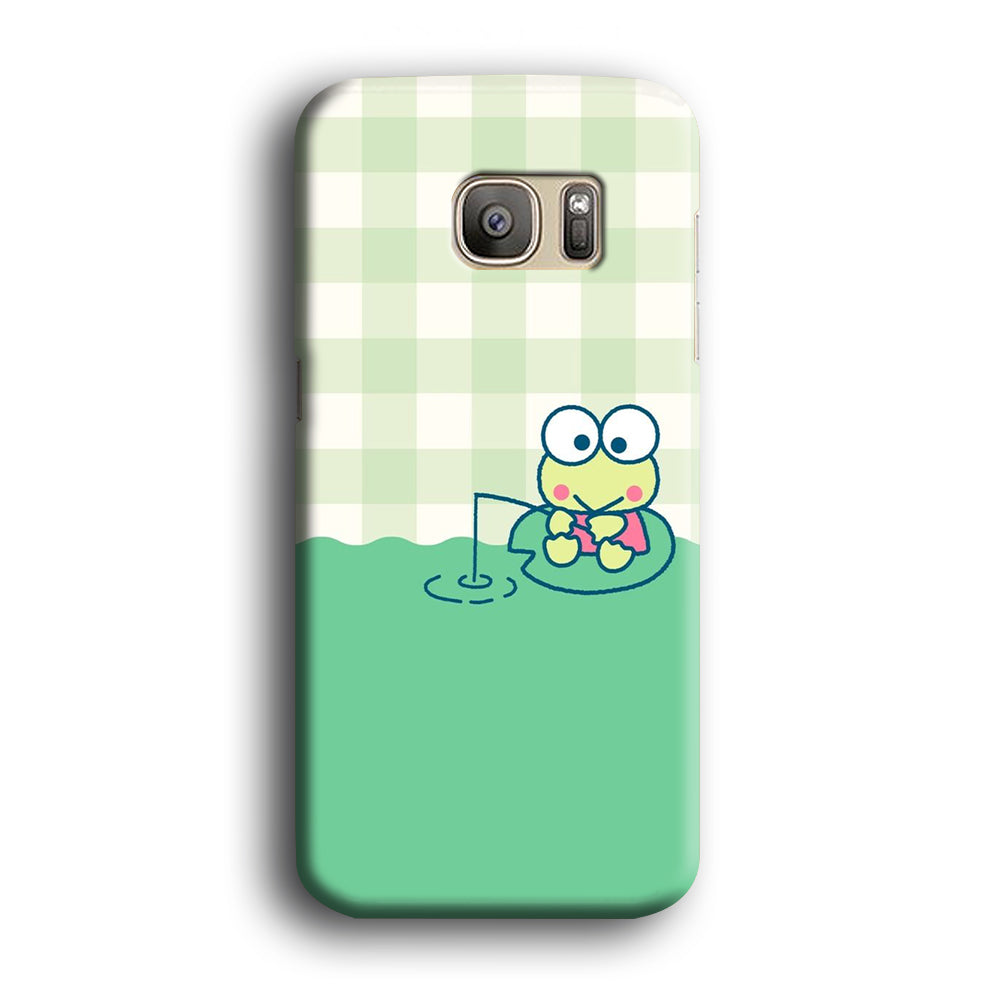 Keroppi Fishing Samsung Galaxy S7 Case