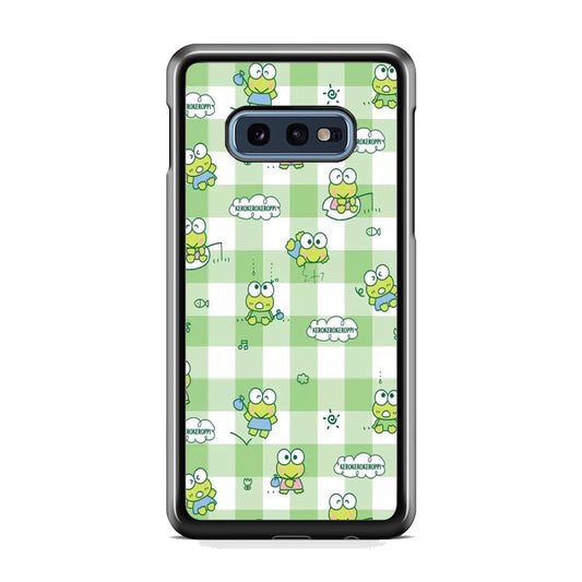 Keroppi Flannel Wallpaper Samsung Galaxy S10E Case
