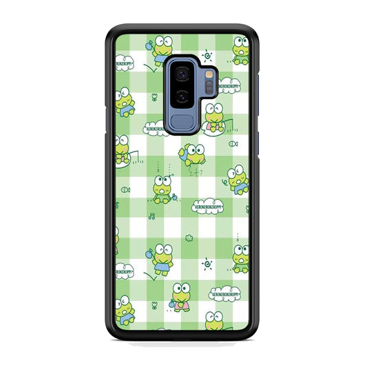 Keroppi Flannel Wallpaper Samsung Galaxy S9 Plus Case