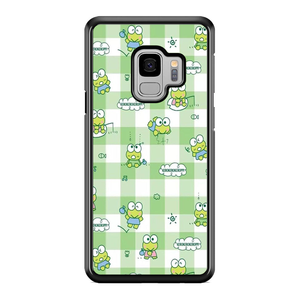 Keroppi Flannel Wallpaper Samsung Galaxy S9 Case