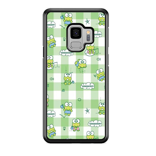 Keroppi Flannel Wallpaper Samsung Galaxy S9 Case