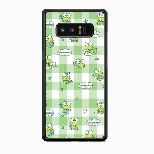Keroppi Flannel Wallpaper Samsung Galaxy Note 8 Case