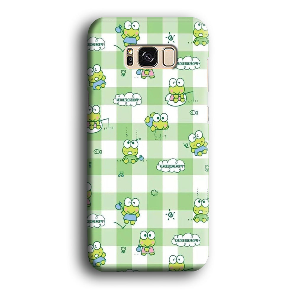 Keroppi Flannel Wallpaper Samsung Galaxy S8 Case