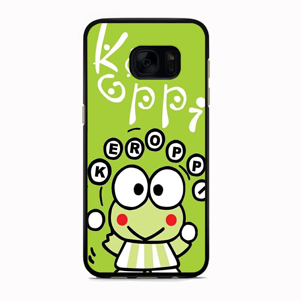 Keroppi Green Cute Samsung Galaxy S7 Case