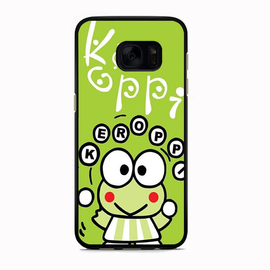 Keroppi Green Cute Samsung Galaxy S7 Edge Case