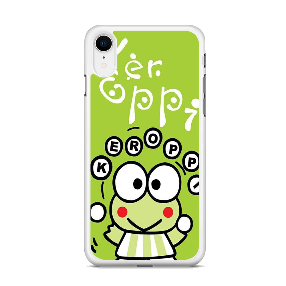 Keroppi Green Cute iPhone XR Case