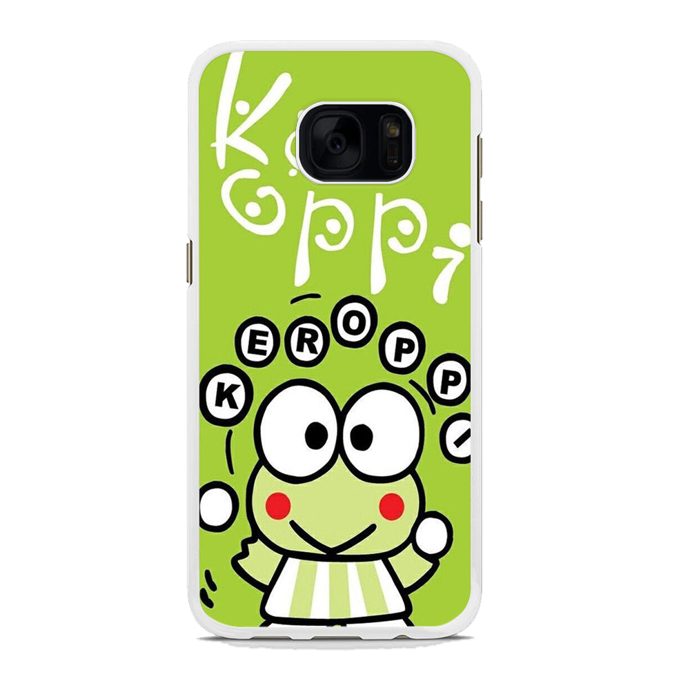 Keroppi Green Cute Samsung Galaxy S7 Case