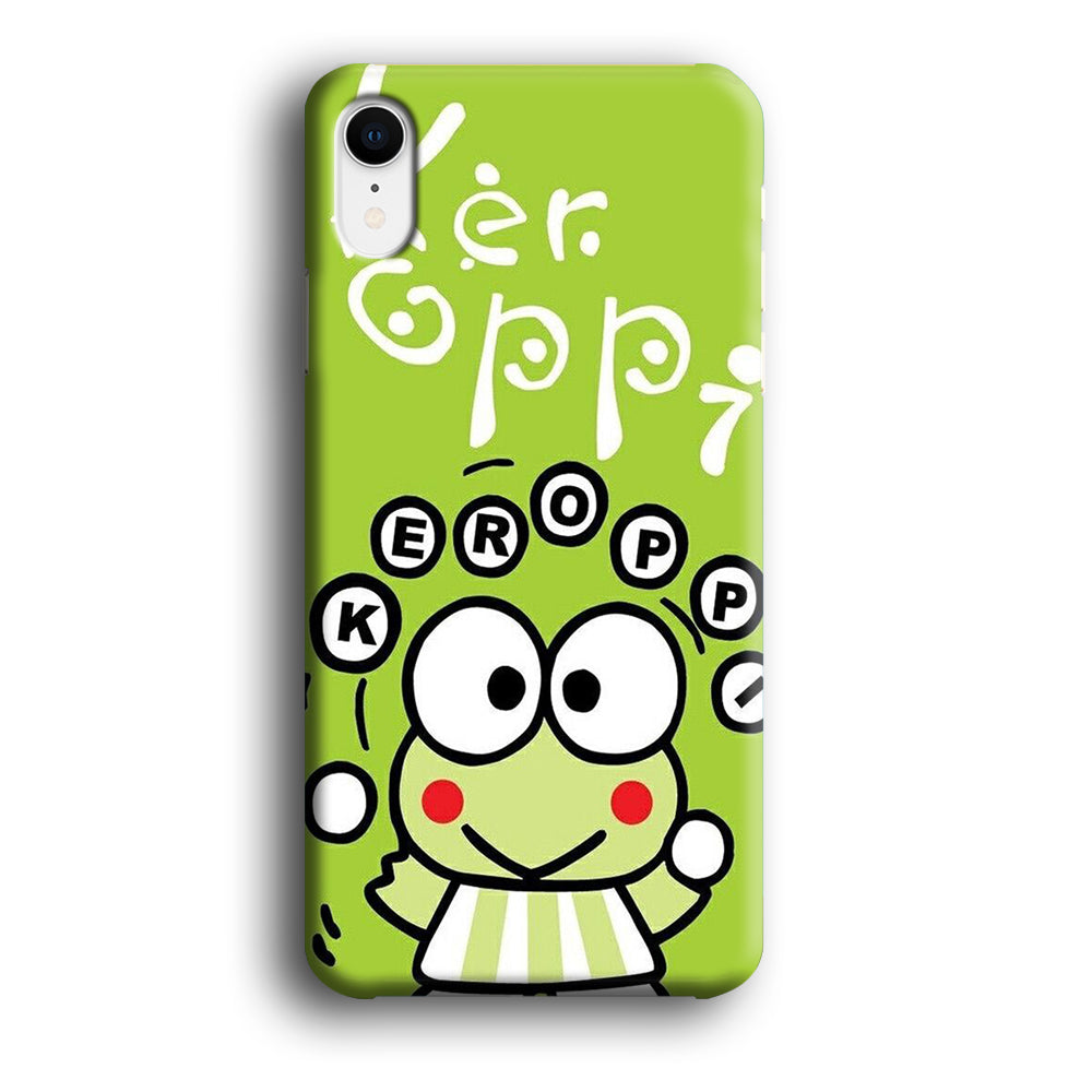 Keroppi Green Cute iPhone XR Case