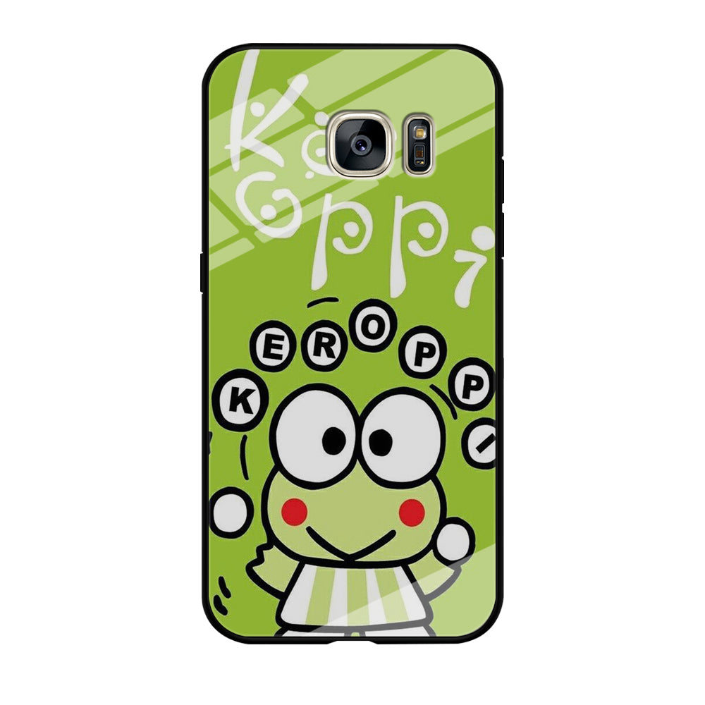 Keroppi Green Cute Samsung Galaxy S7 Case