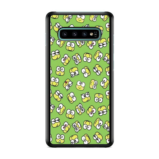 Keroppi Mood Emoji Samsung Galaxy S10 Case