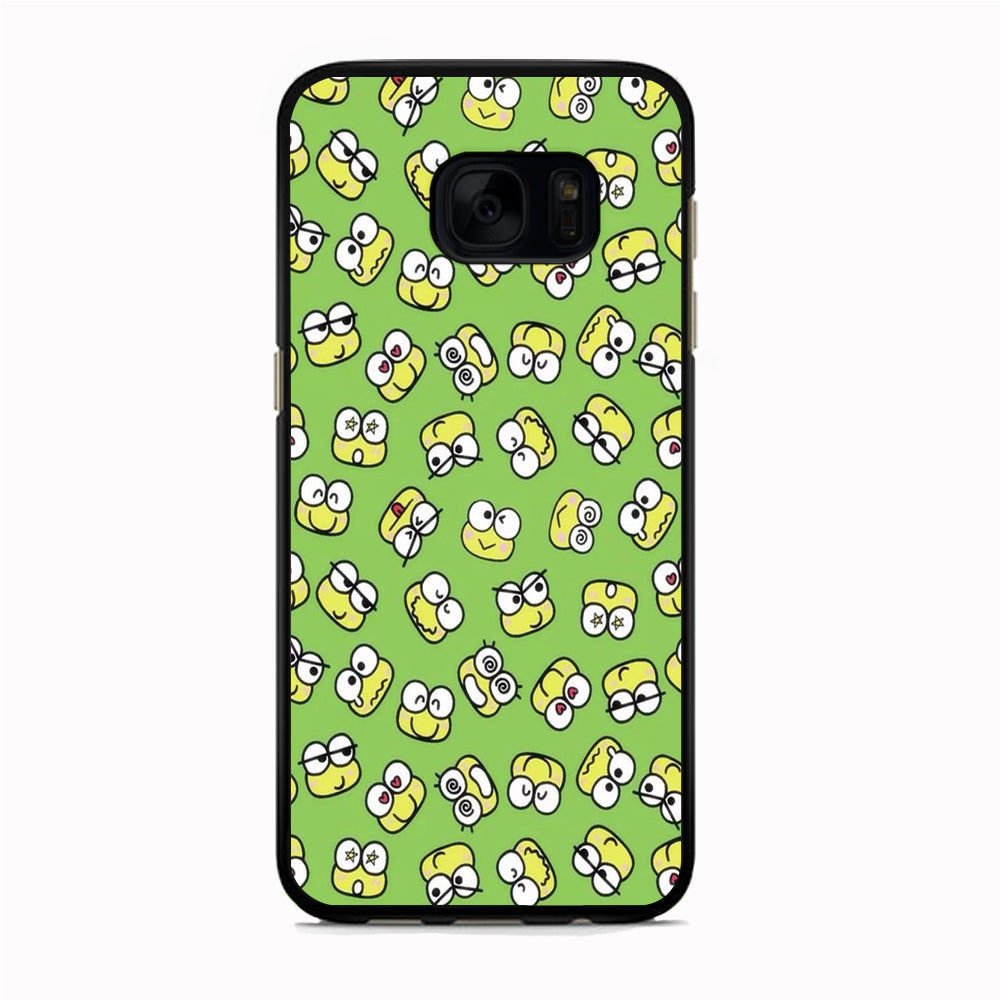 Keroppi Mood Emoji Samsung Galaxy S7 Case