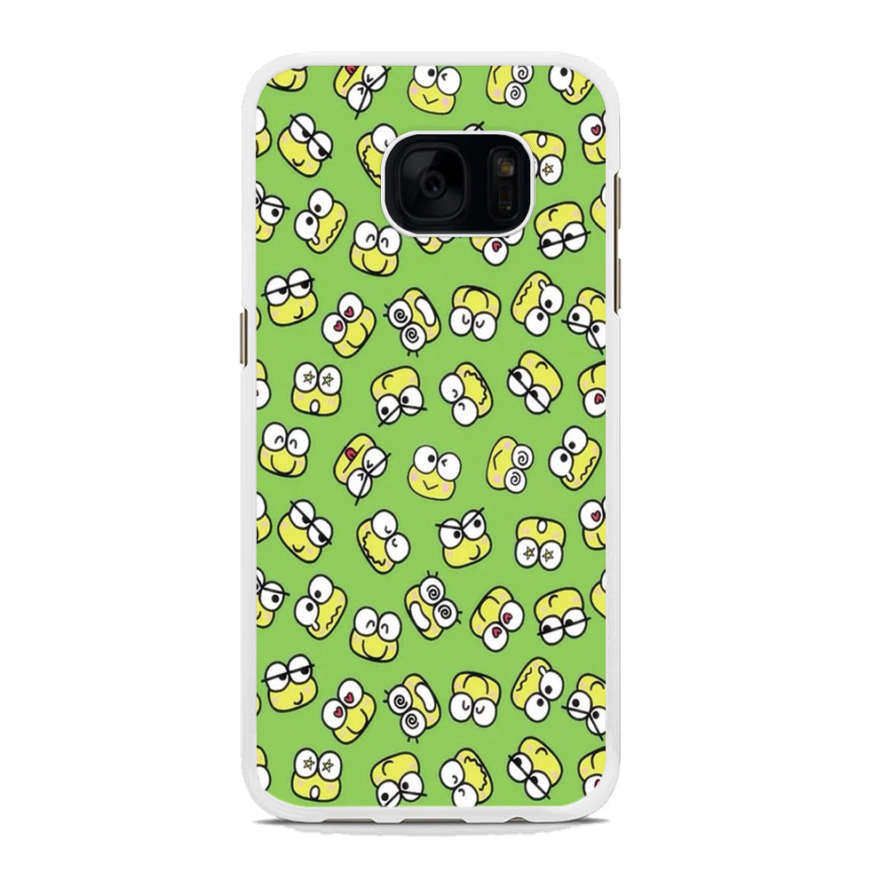 Keroppi Mood Emoji Samsung Galaxy S7 Case