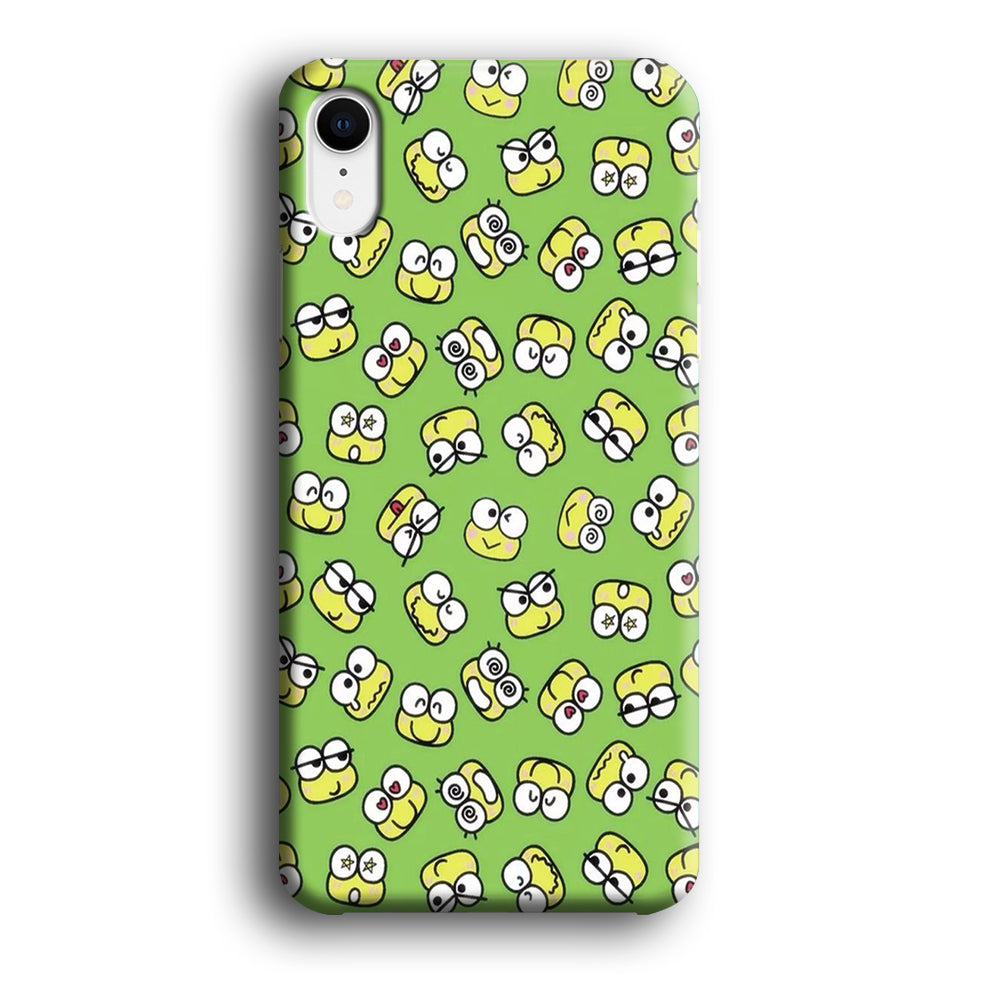 Keroppi Mood Emoji iPhone XR Case