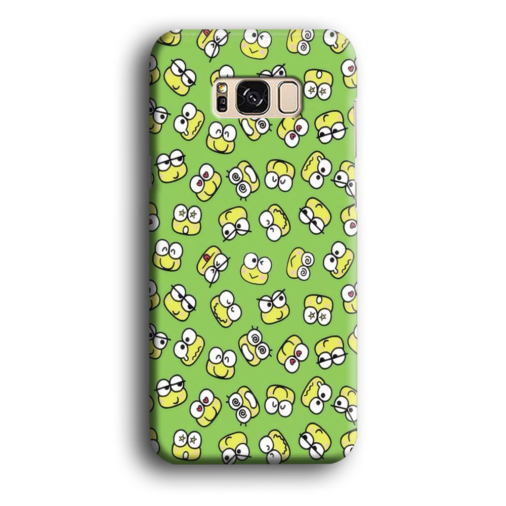 Keroppi Mood Emoji Samsung Galaxy S8 Case