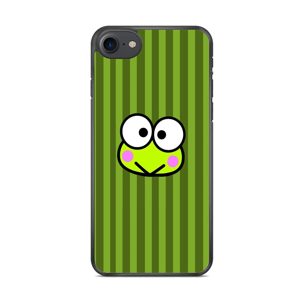 Keroppi Stripe Royal Green iPhone 8 Case