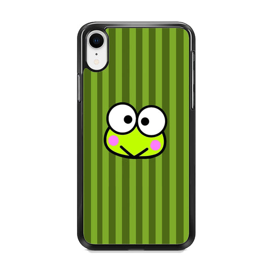 Keroppi Stripe Royal Green iPhone XR Case