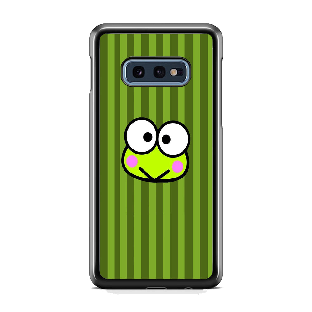 Keroppi Stripe Royal Green Samsung Galaxy S10E Case