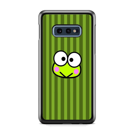 Keroppi Stripe Royal Green Samsung Galaxy S10E Case