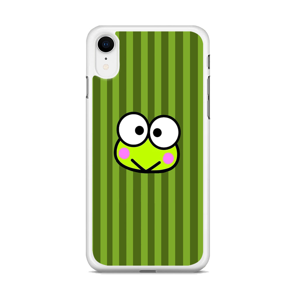 Keroppi Stripe Royal Green iPhone XR Case
