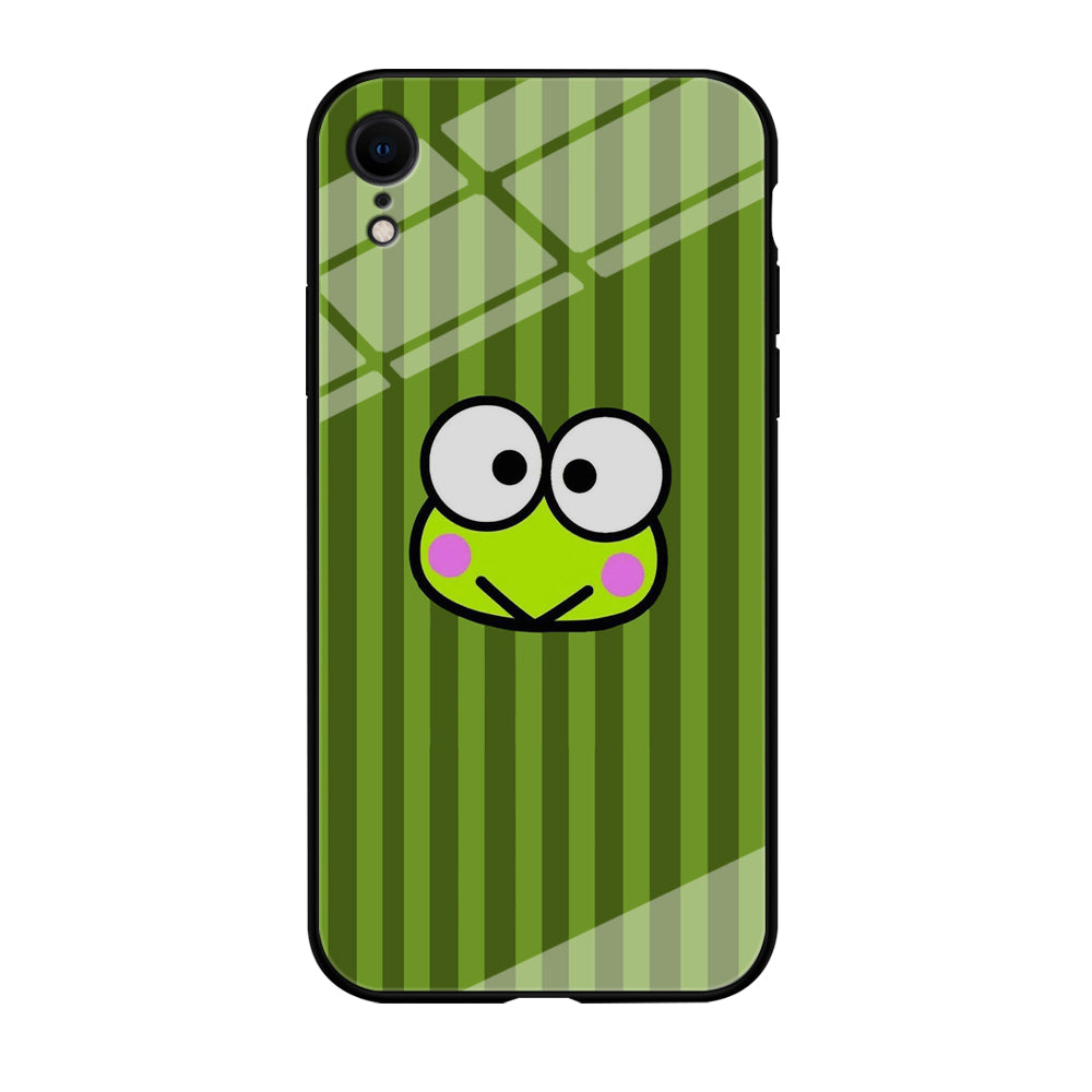 Keroppi Stripe Royal Green iPhone XR Case