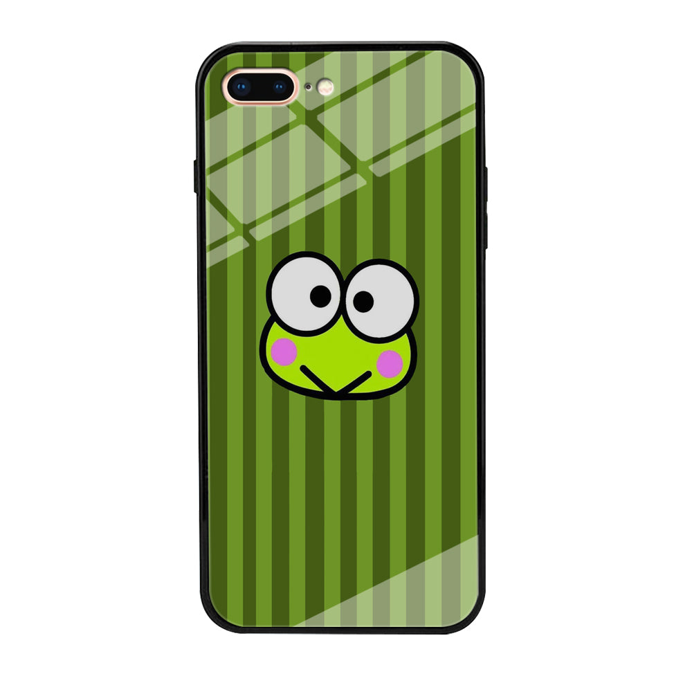Keroppi Stripe Royal Green iPhone 7 Plus Case