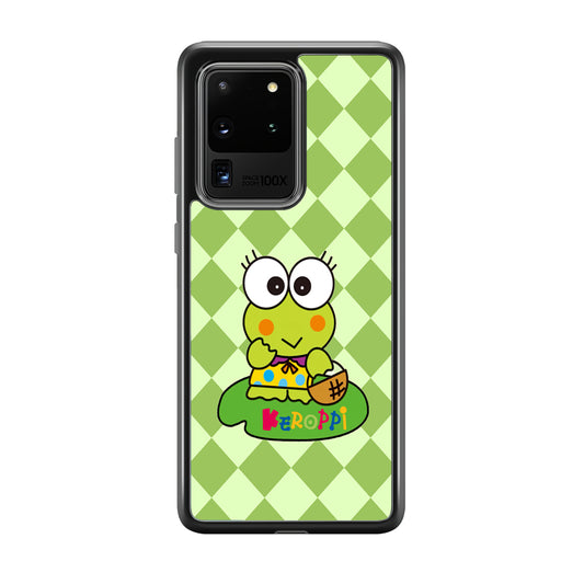 Keroppi on Lotus Leaf Samsung Galaxy S20 Ultra Case