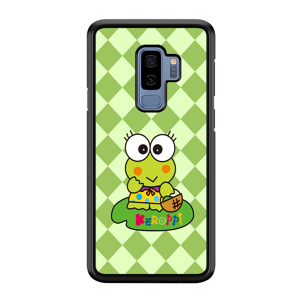 Keroppi on Lotus Leaf Samsung Galaxy S9 Plus Case