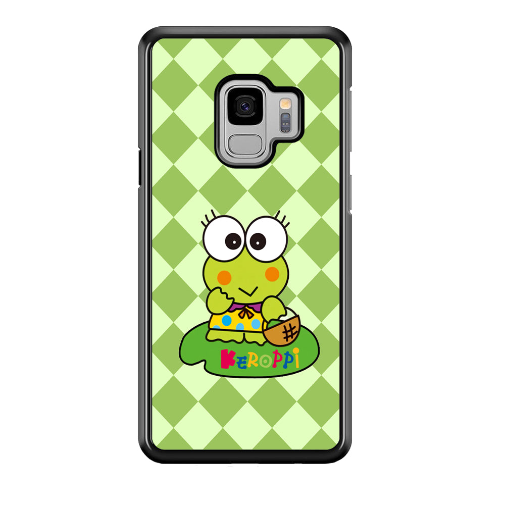 Keroppi on Lotus Leaf Samsung Galaxy S9 Case
