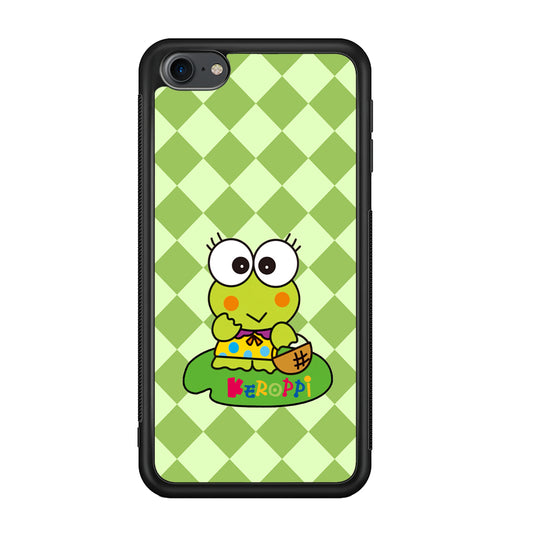 Keroppi on Lotus Leaf iPod Touch 6 Case - Carneyforia