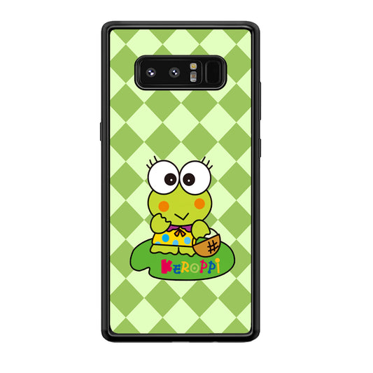 Keroppi on Lotus Leaf Samsung Galaxy Note 8 Case