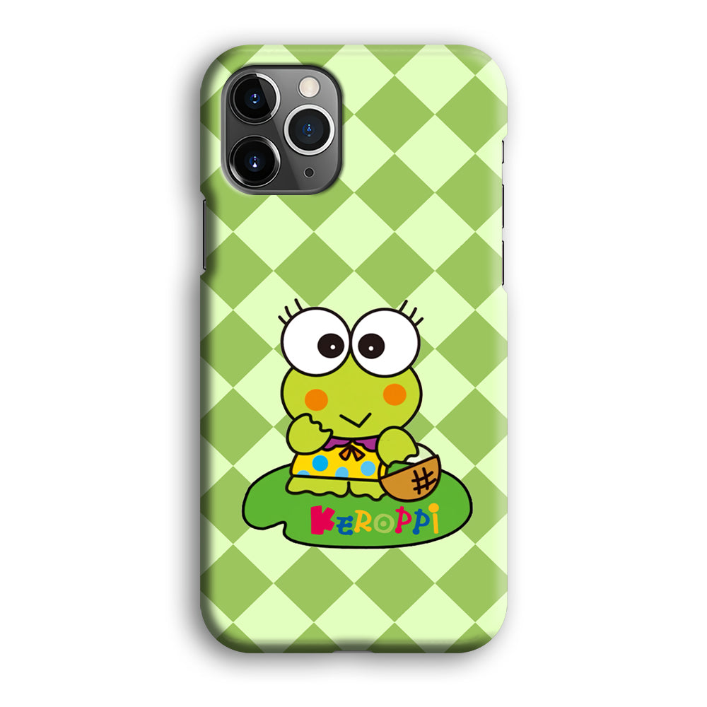 Keroppi on Lotus Leaf iPhone 12 Pro Case